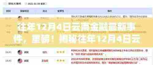揭秘,往年1月4日云南金融圈最新动态与事件回顾