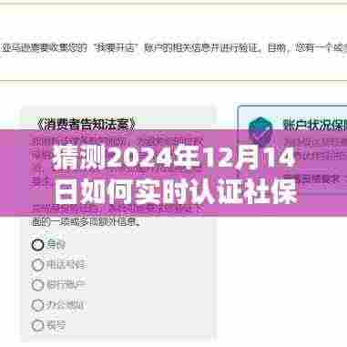 未来已来,预测2024年社保信息实时认证流程革新与实时认证操作指南