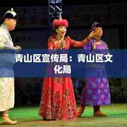 青山区宣传局:青山区文化局