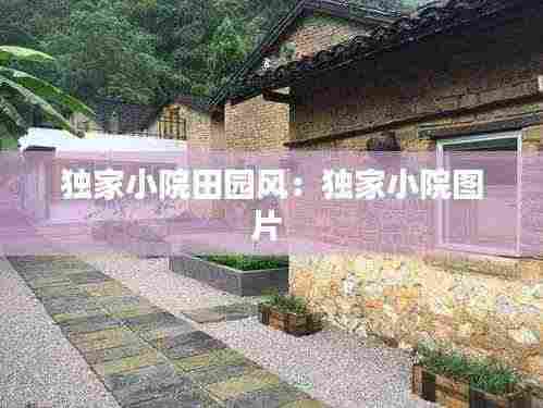 独家小院田园风:独家小院图片