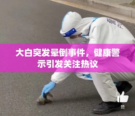 大白突发晕倒事件,健康警示引发关注热议