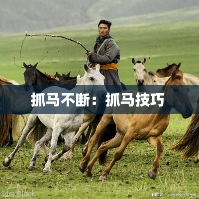 抓马不断:抓马技巧