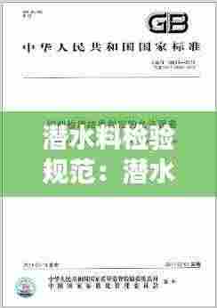 潜水料检验规范:潜水装备检查
