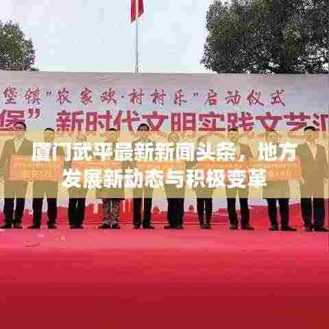 厦门武平最新新闻头条,地方发展新动态与积极变革