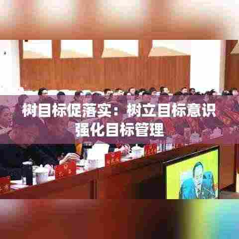 树目标促落实：树立目标意识 强化目标管理 