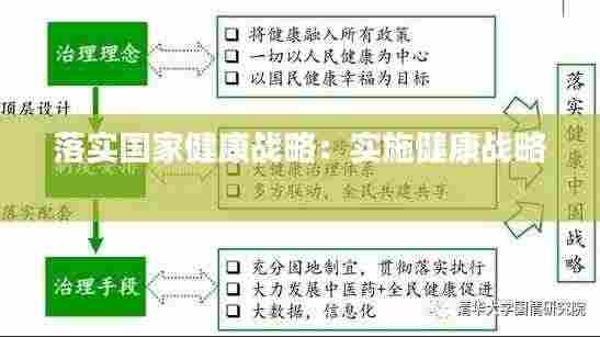 落实国家健康战略：实施健康战略 