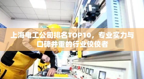 上海电工公司排名TOP10，专业实力与口碑并重的行业佼佼者