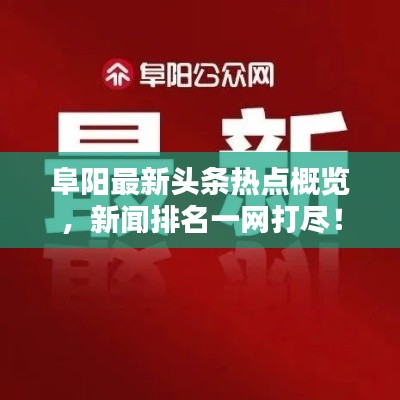 阜阳最新头条热点概览，新闻排名一网打尽！
