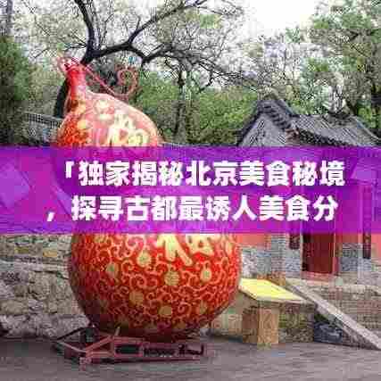 「独家揭秘北京美食秘境，探寻古都最诱人美食分享视频」