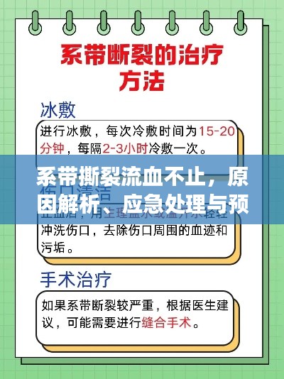 系带撕裂流血不止，原因解析、应急处理与预防策略