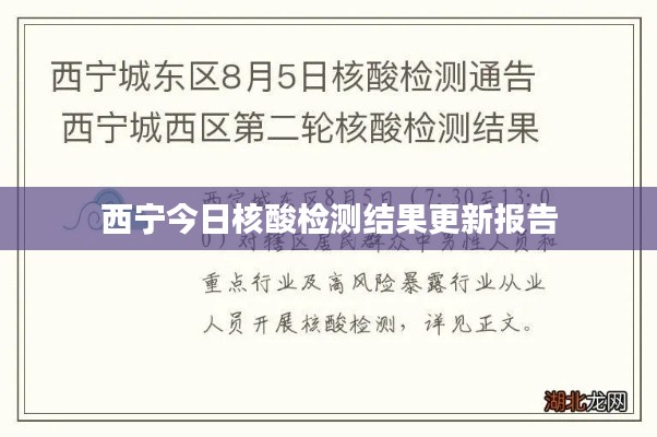 西宁今日核酸检测结果更新报告